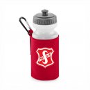 Sportfreunde Shre Basic Trinkflasche mit Halter classic red