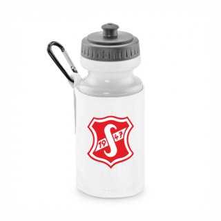 <-neu-> Sportfreunde Shre Basic Trinkflasche mit Halter white