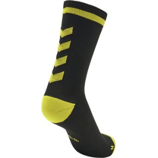 Hummel Elite Indoor Sock LOW black/blazing yellow