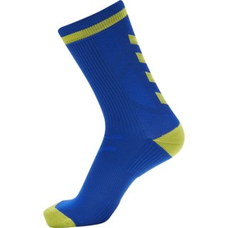 Hummel Elite Indoor Sock LOW true blue/blazing yellow