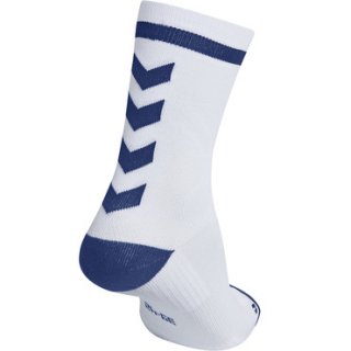 Hummel Elite Indoor Sock LOW white/true blue