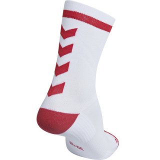 Hummel Elite Indoor Sock LOW white/true red