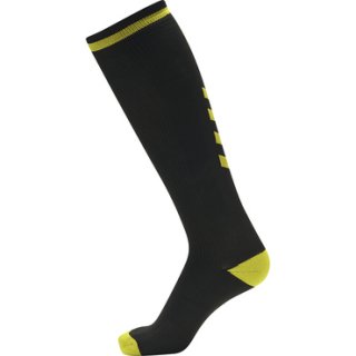 Hummel Elite Indoor Sock HIGH black/blazing yellow