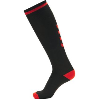 Hummel Elite Indoor Sock HIGH black/diva pink