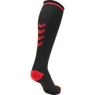 Hummel Elite Indoor Sock HIGH black/diva pink