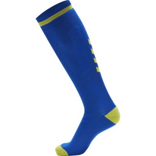 Hummel Elite Indoor Sock HIGH true blue/blazing yellow