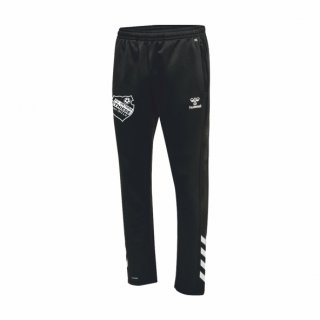 FCVT hmlCORE XK Poly Pants Kids black mit Vereinslogo 116 ohne Zusatzaufdruck
