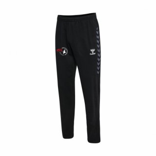 <-neu-> HSG Bruchgraben Fchse HMLAuthentic Cotton Training Pant Kids black mit Vereinslogo 116 ohne Zusatzaufdruck
