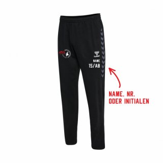 <-neu-> HSG Bruchgraben Fchse HMLAuthentic Cotton Training Pant Unisex black mit Vereinslogo 3XL inkl. Name