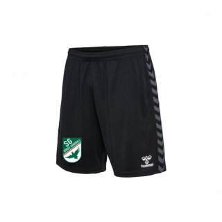 SG Brde HMLAuthentic PL Shorts Unisex black mit Vereinslogo