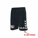 SG ZB hmlCORE XK Poly Shorts Unisex black mit Vereinslogo...