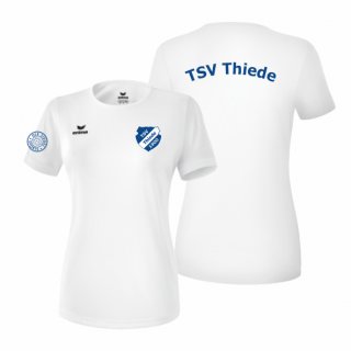 TSV Thiede Erima T-Shirt Lady wei 34 ohne Zusatzaufdruck