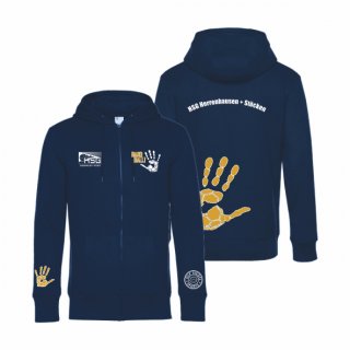 HSG Herrenhausen + Stcken Basic Minis Hoodie-Jacke new french navy