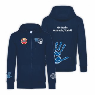 HSG WOS Minis HB Hoodie-Jacke new french navy/blau