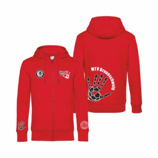 MTV BS Basic Hoodie-Jacke Kids fire red
