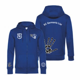 SC Germania List Basic Kids Sweatjacke royal blue