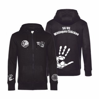 SG VfL Wittingen/Stcken Kids HB Hoodiejacke jet black