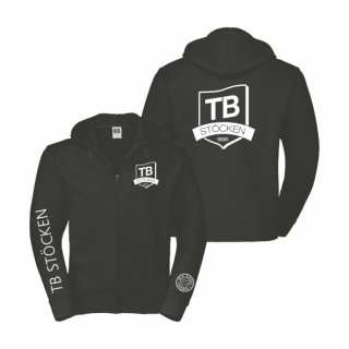 TB Stcken Hoodie-Jacke Kids jet black