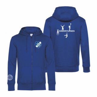 TSV Thiede Kinderturnen Hoodie-Jacke Kids royal 3/4 (ca. 98/104) ohne Zusatzaufdruck