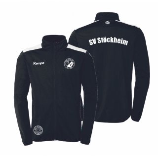 SV Stckheim Kempa Emotion 27 Poly Jacke Kids schwarz 152 ohne Zusatzaufdruck