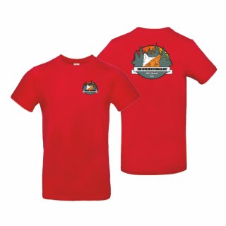 DM Orientierungslauf 2024 Dhren Teilnehmer Shirt Unisex rot