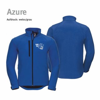 Softshelljacke Handball!-Collection Unisex azure