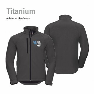 Softshelljacke Handball!-Collection Unisex titanium