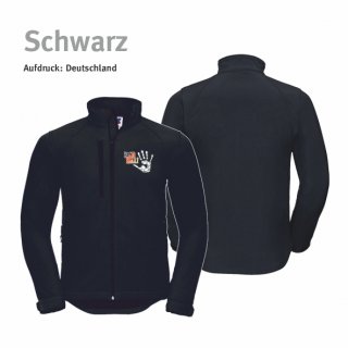 Softshelljacke Handball!-Collection Deutschland Unisex XS schwarz