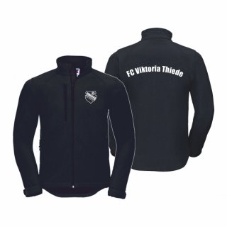 FC Viktoria Thiede Basic Softshelljacke Unisex schwarz