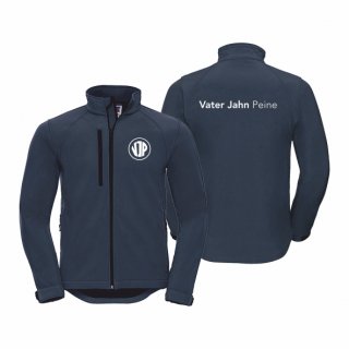 MTV Vater Jahn Basic Softshelljacke Unisex navy XS ohne Zusatzaufdruck
