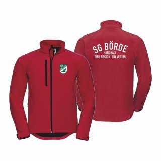 SG Brde Basic Softshelljacke Unisex classic red XS ohne Zusatzaufdruck