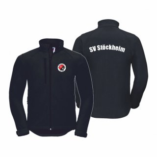 SV Stckheim Basic Softshelljacke Unisex schwarz XS ohne Zusatzaufdruck