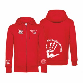SG Zweidorf/Bortfeld Basic Hoodie-Jacke Unisex rot