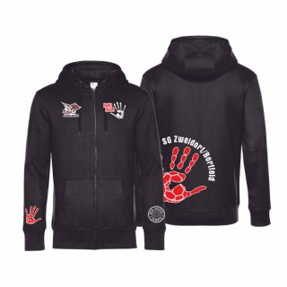 SG Zweidorf/Bortfeld Basic Hoodie-Jacke Unisex schwarz