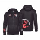 SG Zweidorf/Bortfeld Basic Hoodie-Jacke Unisex schwarz