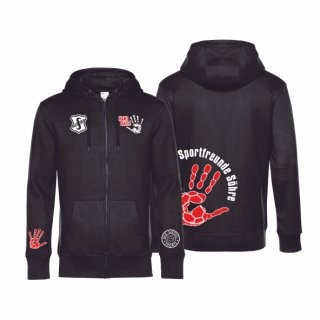 Sportfreunde Shre Basic Hoodie-Jacke Minis jet black