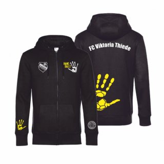 FC Viktoria Thiede Basic Minis Hoodiejacke jet black