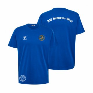 HSG Hannover-West HMLGO 2.0 Cotton T-Shirt S/S Lady true blue