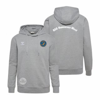 HSG Hannover-West HMLGO 2.0 Cotton Hoodie Kids grey melange