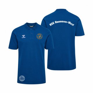 HSG Hannover-West HMLGO 2.0 Cotton Polo Lady true blue