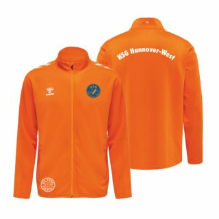 HSG Hannover-West hmlCORE XK Poly Zip Sweat Lady orange...