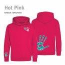 Hoodie Handball!-Collection Kids hot pink 12/13 Jahre...