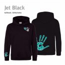 Hoodie Handball!-Collection Kids jet black 9/11 Jahre...