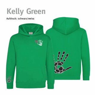 Hoodie Handball!-Collection Kids kelly green