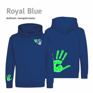 Hoodie Handball!-Collection Kids royal blue
