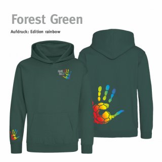 Hoodie Handball!-Collection Kids forest green