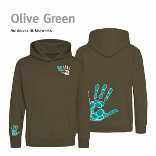 Hoodie Handball!-Collection Kids olive green