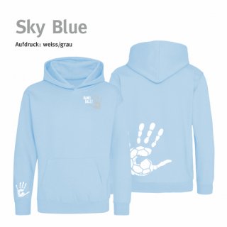 Hoodie Handball!-Collection Kids sky blue