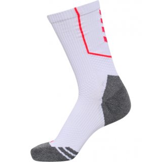 HML Pro Training Socks LOW white/diva pink