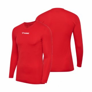 Hummel BL Essential Unisex Tee L/S true red